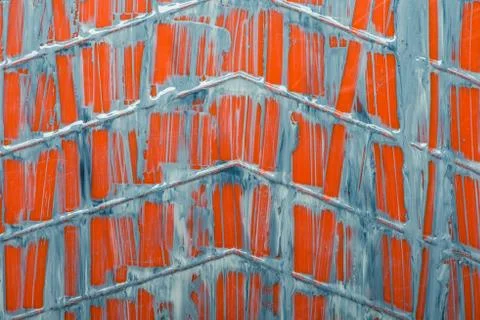 Background Paint running down a paint tray Stock Photos