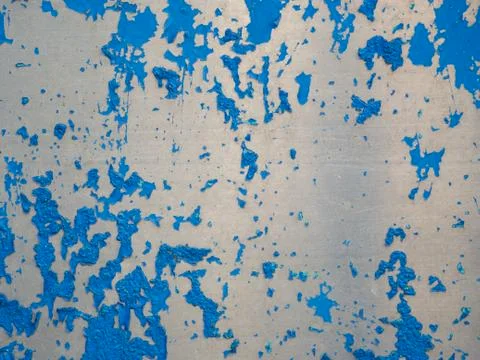 Background is painted blue Stock Photos