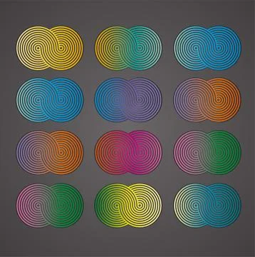 Background with palette. Stock Illustration