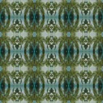 Background palm trees Foto stock