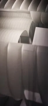 Background from paper wave elements Stock Photos