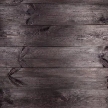 Background of parallel brown wooden pine boards Foto stock