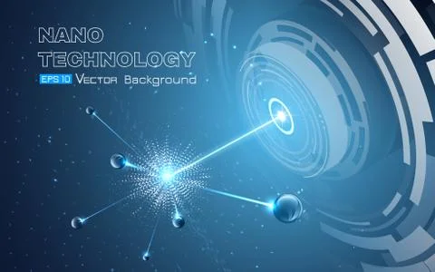 Background with particle explosion Stock Illustration