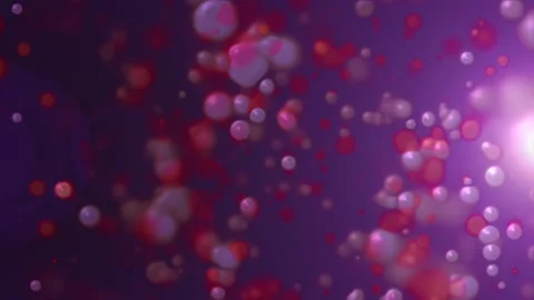 Background of particles animated from balls Stock Footage 200781804