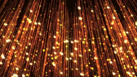 Background Particles Animated Gorgeous Flicker Wall Glitter Dust Golden 스톡 동영상 87185624