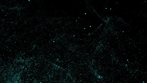 Background with particles Stock Footage 242378828