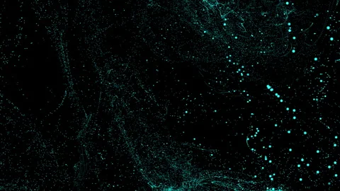 Background with particles Stock Footage 242378830