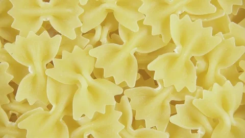 Background pasta rotate clockwise top view Stock Footage 99858162