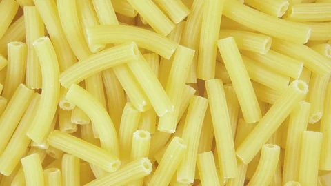 Background pasta rotate clockwise top view Stock-Footage 99858490