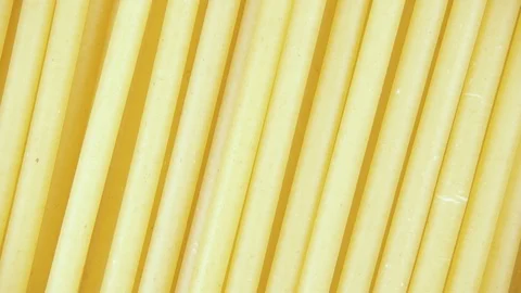 Background pasta rotate clockwise top view Stock-Footage 99858925
