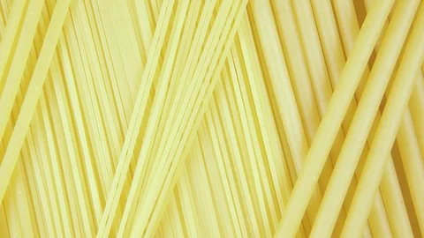 Background pasta rotate clockwise top view Stock Footage 99859005