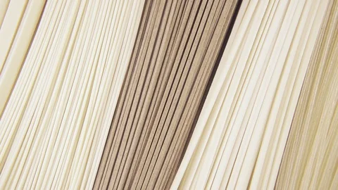 Background pasta rotate clockwise top view Stock Footage 99859063