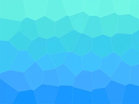 Background from pastel blue hexagons. Background for design. Copy space Stock Illustration
