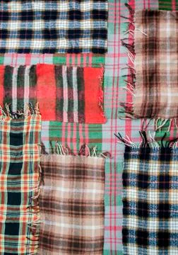 Background of patchwork quilts 스톡 사진