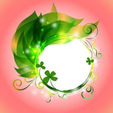 Background for Patrick s day poster Stock Illustration