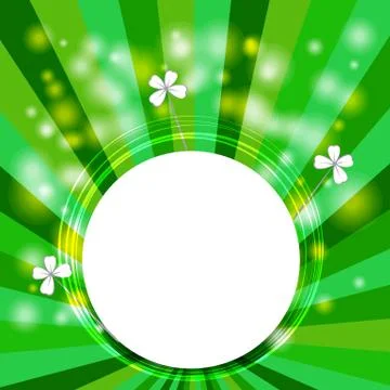 Background for Patrick s day poster Stock Illustration