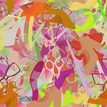 Background pattern abstract seamless design texture. Theme is about elegant,  Stock Illustration