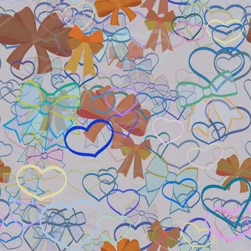 Background pattern abstract seamless design texture. Theme is about embellish Stock Illustration