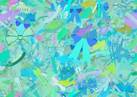 Background pattern abstract seamless design texture. Theme is about slingback Stock Illustration