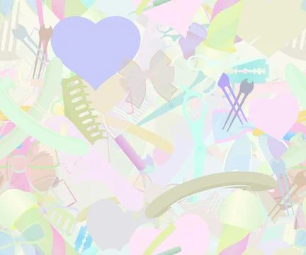 Background pattern abstract seamless design texture. Pastel. Theme is about d Stock Illustration