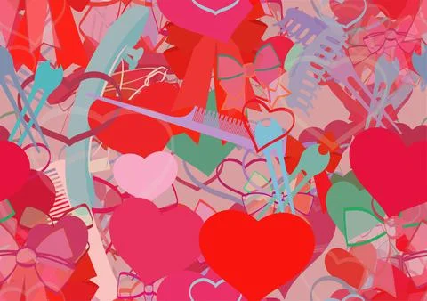 Background pattern abstract seamless design texture. Theme is about decoratio Stock Illustration
