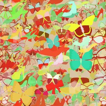 Background pattern abstract seamless design texture. Theme is about embellish Stock Illustration