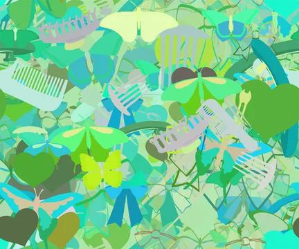 Background pattern abstract seamless design texture. Theme is about adornment Illustrazione stock