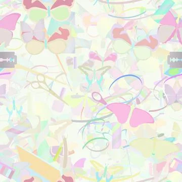 Background pattern abstract seamless design texture. Pastel. Theme is about , Stock Illustration