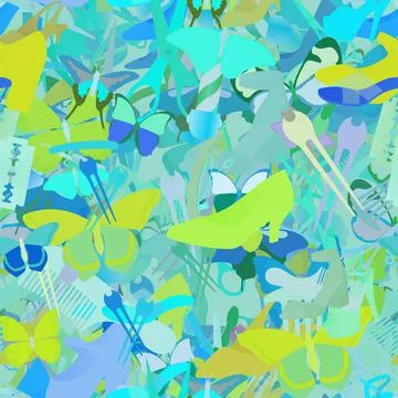Background pattern abstract seamless design texture. Theme is about slide san Stock Illustration