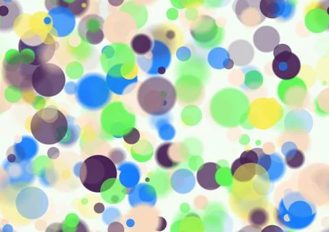 Background pattern abstract seamless design texture. Theme is about circle, b Stock Illustration