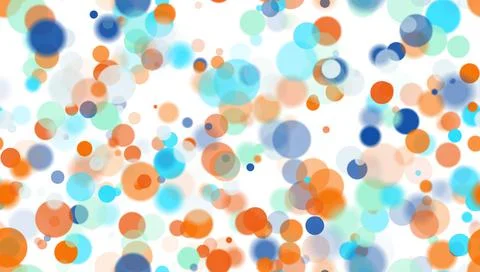 Background pattern abstract seamless design texture. Theme is about circle, t Stock Illustration