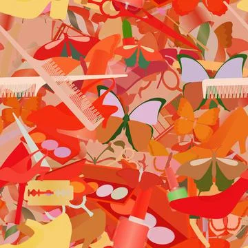 Background pattern abstract seamless design texture. Theme is about slide san Stock Illustration