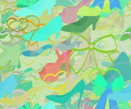 Background pattern abstract seamless design texture. Theme is about illustrat Stock Illustration