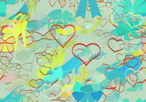 Background pattern abstract seamless design texture. Theme is about , season, Stock Illustration