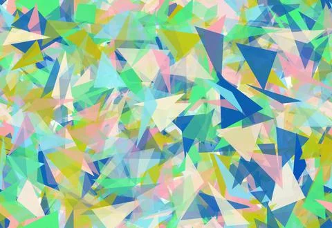 Background pattern abstract seamless design texture. Theme is about shapes, m Stock Illustration