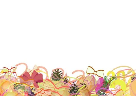 Background pattern abstract seamless design texture. Horizontal stripe. Borde Stock Illustration