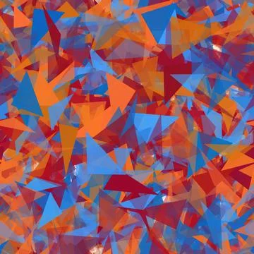 Background pattern abstract seamless design texture. Theme is about shapes, v Stock Illustration