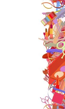 Background pattern abstract seamless design texture. Vertical stripe. Border  Illustrazione stock