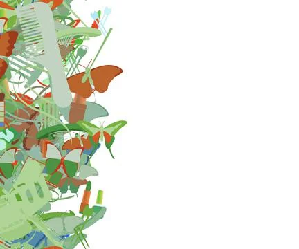 Background pattern abstract seamless design texture. Vertical stripe. Border  Stock Illustration