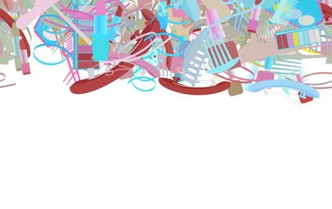 Background pattern abstract seamless design texture. Horizontal stripe. Borde Stock-Illustration