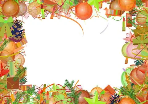 Background pattern abstract seamless design texture. Border frame, transparen Stock Illustration