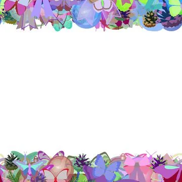 Background pattern abstract seamless design texture. Horizontal stripes. Bord Stock Illustration