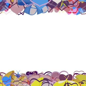 Background pattern abstract seamless design texture. Horizontal stripes. Bord Stock Illustration