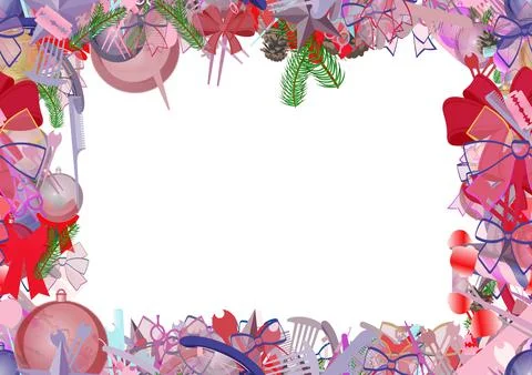 Background pattern abstract seamless design texture. Border frame, transparen 스톡 일러스트