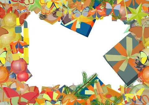 Background pattern abstract seamless design texture. Border frame, transparen Stockillustratie