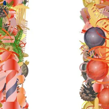 Background pattern abstract seamless design texture. Vertical stripes. Border Stock Illustration