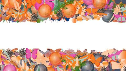 Background pattern abstract seamless design texture. Horizontal stripes. Bord Stock Illustration