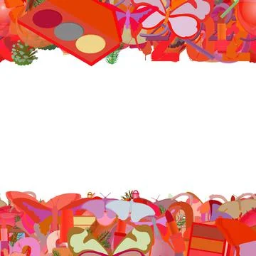 Background pattern abstract seamless design texture. Horizontal stripes. Bord Stockillustratie