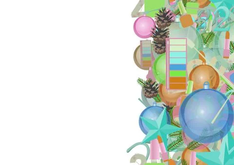 Background pattern abstract seamless design texture. Vertical stripe. Border  Illustrazione stock