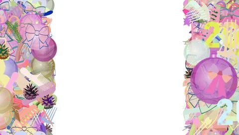 Background pattern abstract seamless design texture. Vertical stripes. Border Illustrazione stock